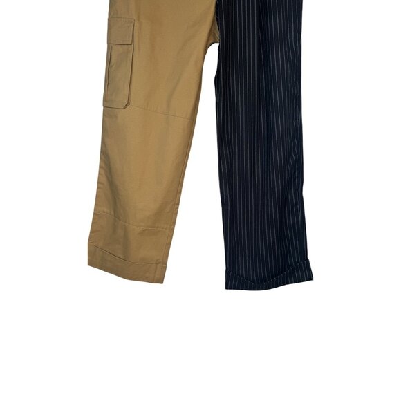 2/$30 NWT Choosy Size 4 Womens Two-Tone High Rise Cargo & Pinstripe Pants - Picture 15 of 16